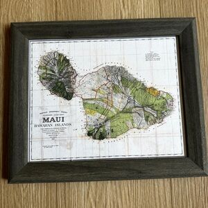 Maui Art Print 8x10 Framed